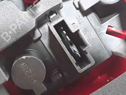 Right taillight PEUGEOT 206+ (2L_, 2M_) 1.1 | BP25193306C35 