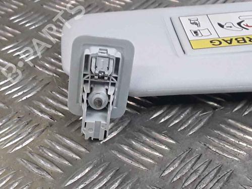 Right sun visor PEUGEOT 208 I (CA_, CC_) 1.2 VTI 82 | BP25159465I2