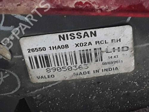 Right taillight NISSAN MICRA IV (K13K, K13KK) 1.2 | BP25193373C35