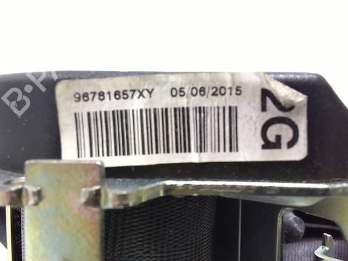 Rear left seatbelt PEUGEOT 2008 I (CU_) 1.2 THP 110 / PureTech 110 | BP31820342I29