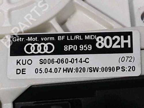 Front right window mechanism AUDI A3 Sportback (8PA) 2.0 TDI quattro | BP25191675C23 