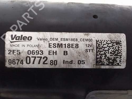 Motor de arranque PEUGEOT 2008 I (CU_) 1.2 THP 110 / PureTech 110 (110 hp) 31633603