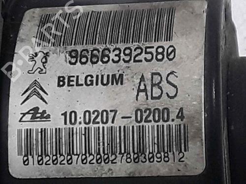 ABS pump CITROËN C3 II (SC_) 1.4 HDi 70 (SC8HZC, SC8HR0, SC8HP4) | BP25164502M43 