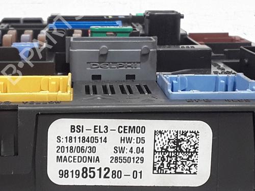 Electronic module CITROËN C3 III (SX) 1.2 VTi 82 | BP39179169M83 - Image 3