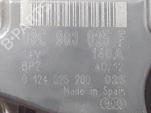 Alternator AUDI A1 Sportback (8XA, 8XF) 1.2 TFSI | BP29493530M7 