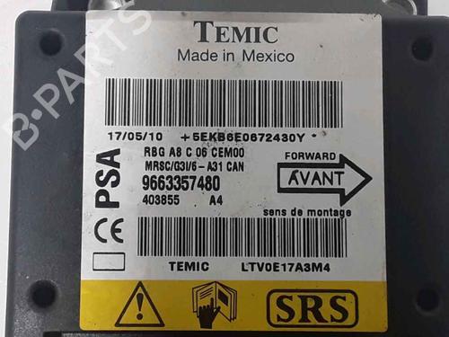 ECU airbags CITROËN C3 I (FC_, FN_) 1.4 HDi | BP25162362M53 