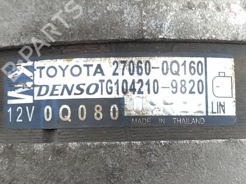 Alternator TOYOTA AYGO (_B4_) 1.0 (KGB40) | BP38626972M7 - Image 2