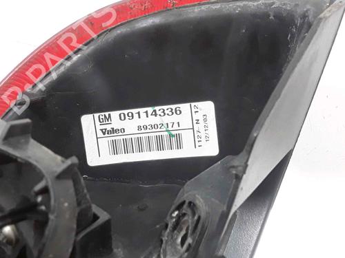 Left taillight OPEL CORSA C (X01) 1.2 (F08, F68) | BP25187428C34 