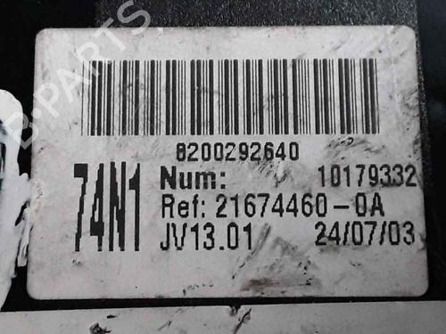 Fuse box RENAULT LAGUNA II (BG0/1_) 1.9 dCi (BG08, BG0G) | BP25177248E1 