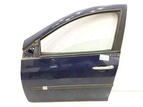 Used Left front door RENAULT CLIO III (BR0/1, CR0/1) 1.5 dCi (BR17, CR17) (86 hp) 25188496