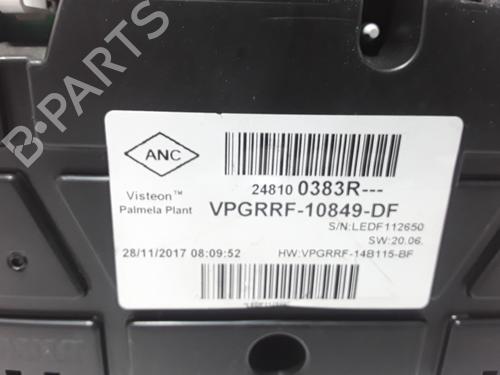 Instrument cluster RENAULT CLIO IV (BH_) 1.5 dCi 90 | BP25173381C47 