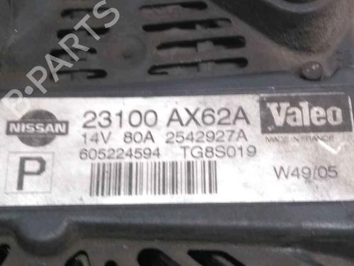 Alternator NISSAN MICRA III (K12) 1.2 16V | BP25176937M7 