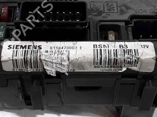 Fuse box PEUGEOT 206 Hatchback (2A/C) 2.0 HDI 90 | BP25766861E1 