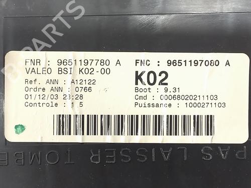 Electronic module PEUGEOT 307 Break (3E) | BP38312846M83 - Image 3