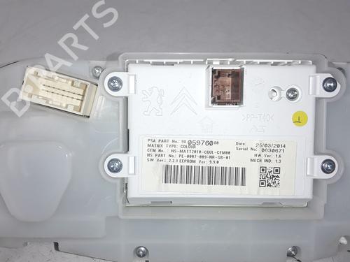 Instrument cluster PEUGEOT 2008 I (CU_) 1.6 HDi | BP25909433C47 
