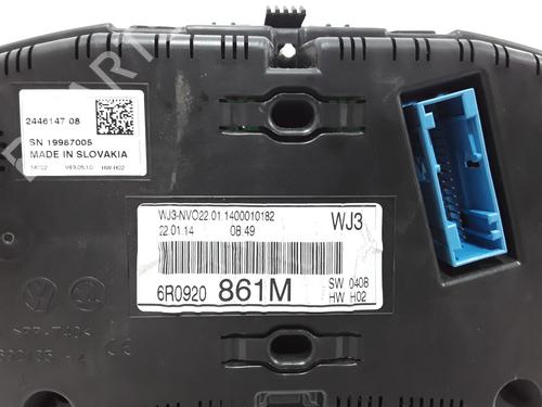 Instrument cluster VW POLO V (6R1, 6C1) 1.6 TDI | BP26135705C47 