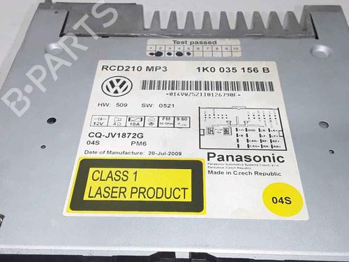 Radio VW GOLF VI (5K1) 1.4 | BP25189641E6 
