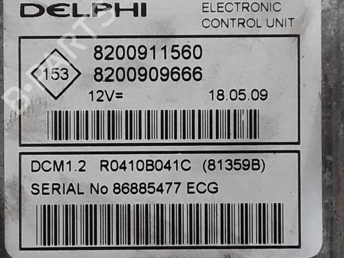 Electronic module RENAULT MODUS / GRAND MODUS (F/JP0_) 1.5 dCi (FP0F, JP0F) | BP30796760M83