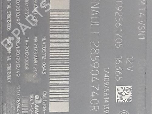 Card reader RENAULT CLIO IV (BH_) 1.5 dCi 75 | BP25159520E4 