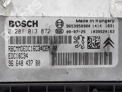 Electronic module PEUGEOT 207 SW (WK_) 1.6 HDi | BP29962171M83