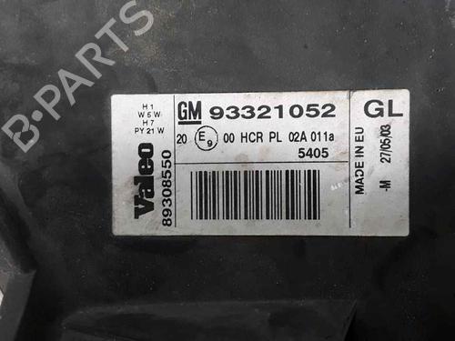 Left headlight OPEL MERIVA A MPV (X03) 1.7 CDTI (E75) | BP25182057C28 