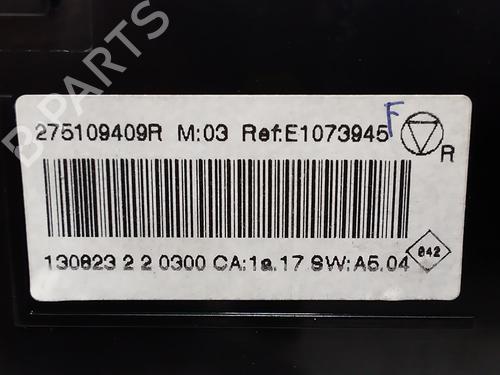 Climate control RENAULT SCÉNIC III (JZ0/1_) 1.5 dCi | BP29144218I5 