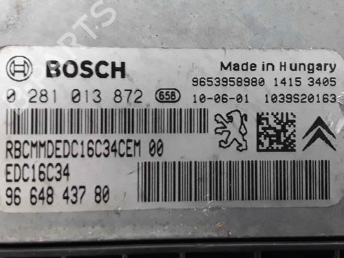 Elektronisk modul CITROËN C3 Picasso (SH_) 1.6 HDi | BP25180275M83 