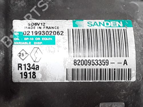 AC compressor RENAULT CLIO III (BR0/1, CR0/1) 1.5 dCi (C/BR0G, C/BR1G) | BP30187275M34