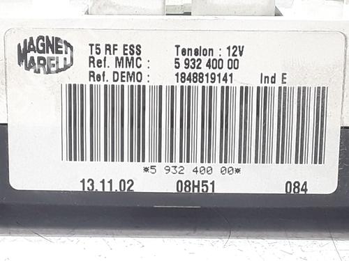 Climate control PEUGEOT 307 (3A/C) 2.0 HDi 90 | BP27289360I5 