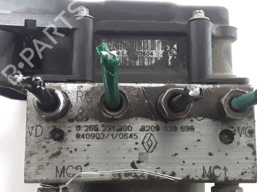 ABS pump RENAULT MEGANE II (BM0/1_, CM0/1_) 1.4 16V (BM0B, CM0B) | BP25164338M43 