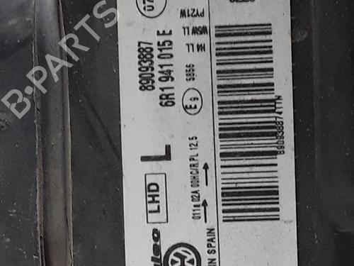 Left headlight VW POLO V (6R1, 6C1) 1.2 | BP25182269C28 