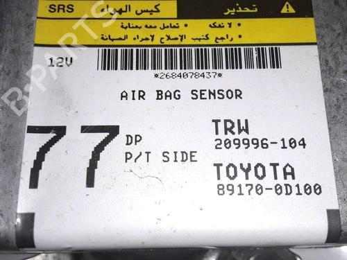 ECU airbags TOYOTA YARIS (_P1_) 1.3 (SCP12_, SCP13_, SCP12R, SCP13R) | BP25162114M53 
