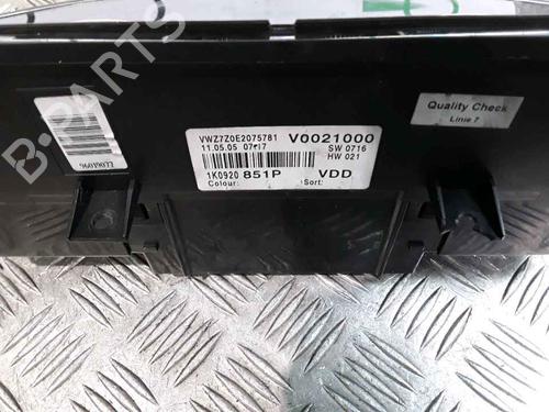 Engine control unit (ECU) VW GOLF V (1K1)  | BP25765063M57 