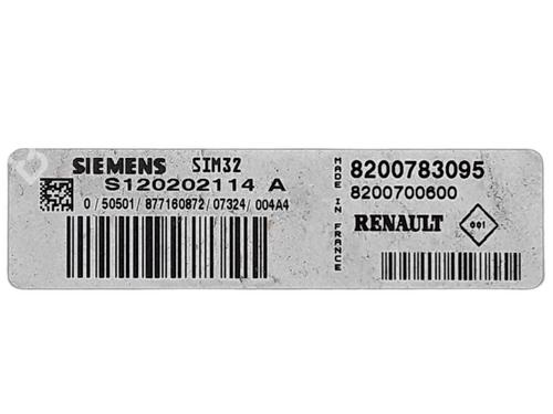 Module électronique RENAULT CLIO III (BR0/1, CR0/1) 1.2 16V (BR0P, CR0P) | BP29642907M83 