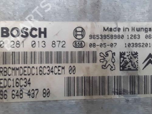 Electronic module PEUGEOT 207 (WA_, WC_) 1.6 HDi | BP25180273M83 