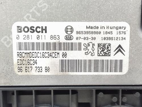 Electronic module PEUGEOT 307 (3A/C) 1.6 HDi | BP32510587M83 - Image 2