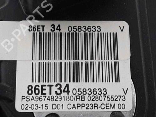 Pedal PEUGEOT 308 II (LB_, LP_, LW_, LH_, L3_) 1.6 GT 205 | BP25190298I4 