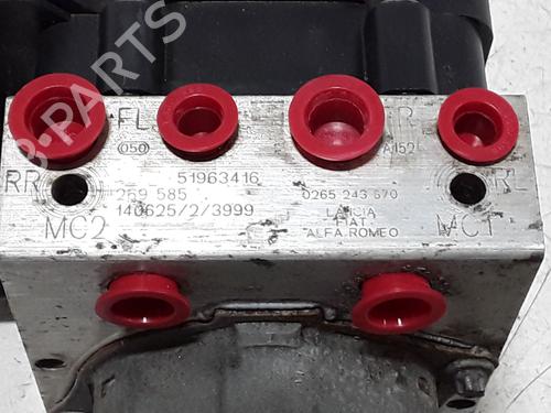 ABS pump FIAT PUNTO (199_) 1.4 (199AXB1A, 199BXB1A, 199BXB11, 199AXB11) | BP28309440M43 