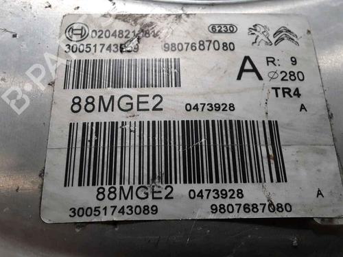 Servo brake PEUGEOT 3008 II SUV (MC_, MR_, MJ_, M4_) 1.6 THP 165 (M45GYW, M45GZW, M45GYV) | BP25163334M42 