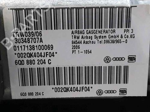 Passasjer kollisjonspute VW POLO (9N_, 9A_) 1.2 12V | BP25159859C10 