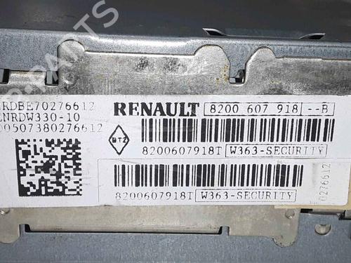 Radio RENAULT MEGANE II (BM0/1_, CM0/1_) 1.5 dCi (BM1F, CM1F) | BP25189601E6 