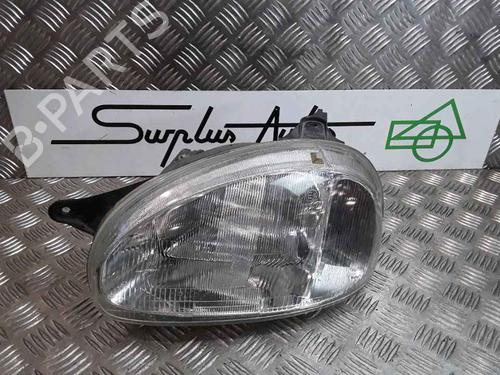 Used Left headlight OPEL CORSA B (S93) [1993-2009]  25182045