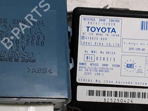 Engine control unit (ECU) TOYOTA YARIS (_P1_) 1.3 (NCP10, SCP12_) | BP25195184M57 