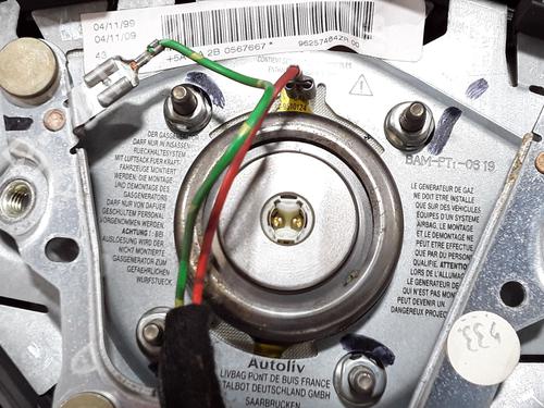 Driver airbag PEUGEOT 206 Hatchback (2A/C) 1.1 i | BP26540956C9 