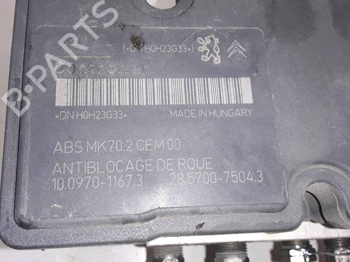 ABS pump CITROËN C3 II (SC_) 1.4 HDi 70 (SC8HZC, SC8HR0, SC8HP4) | BP25165811M43 