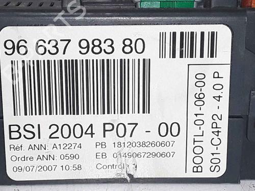 Engine control unit (ECU) PEUGEOT 1007 (KM_) 1.4 HDi | BP25194848M57