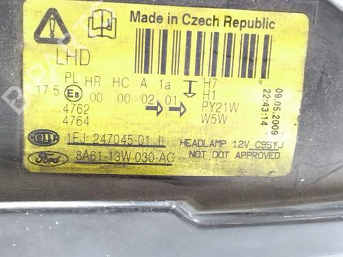 Venstre forlygte FORD FIESTA VI (CB1, CCN) 1.4 TDCi | BP26945342C28 
