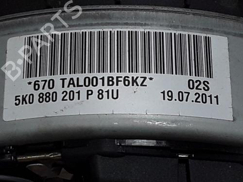Driver airbag VW GOLF VI (5K1) 1.6 TDI | BP29344204C9 