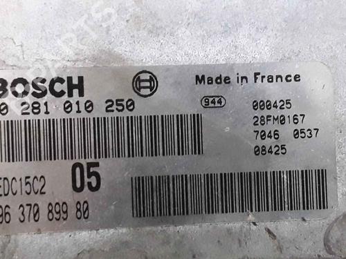 Engine control unit (ECU) PEUGEOT 206 Hatchback (2A/C) 2.0 HDI 90 | BP25195087M57 