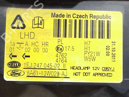 Right headlight FORD FIESTA VI (CB1, CCN) 1.4 TDCi | BP39038212C29 - Image 2